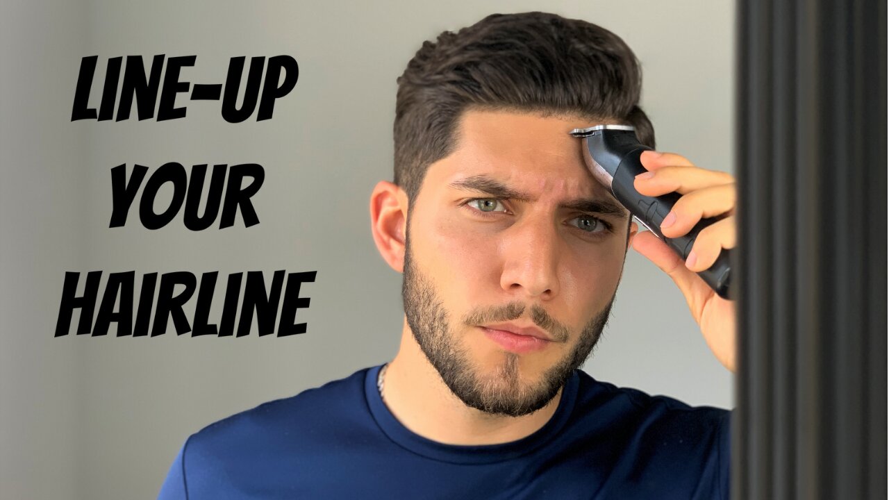 How To Line-Up Your Hairline Tutorial 2020