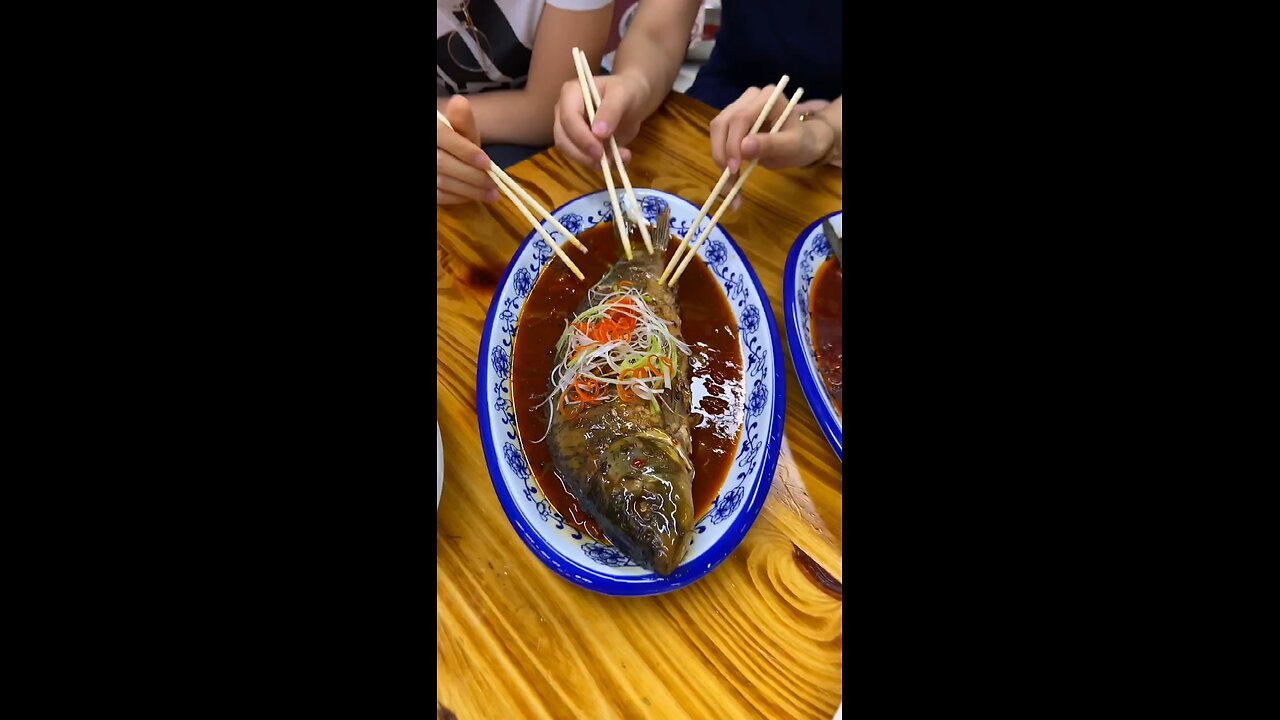 Grilled Fish in Iron Bucket