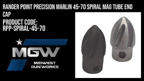 Ranger Point Precision Marlin 45-70 Spiral Mag Tube End Cap - RPP-SPIRAL-45-70