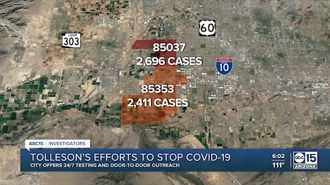 Door-to-door outreach in Tolleson could help reduce COVID-19 cases