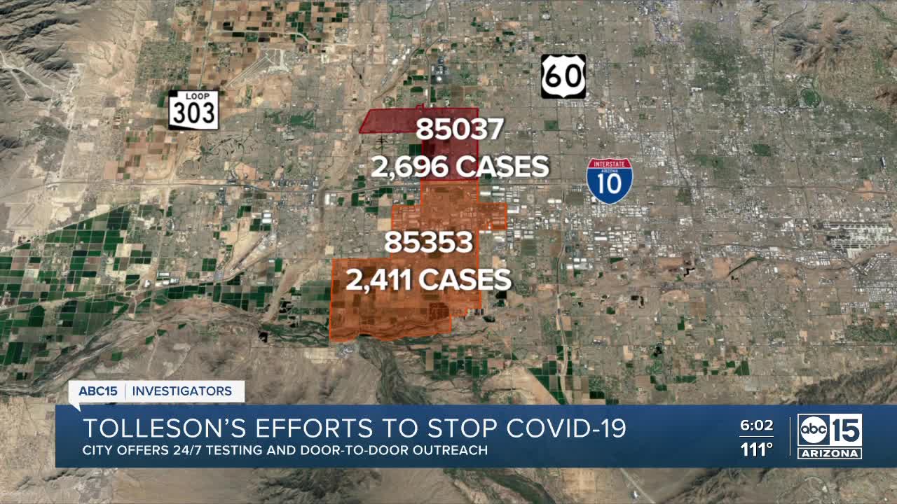 Door-to-door outreach in Tolleson could help reduce COVID-19 cases