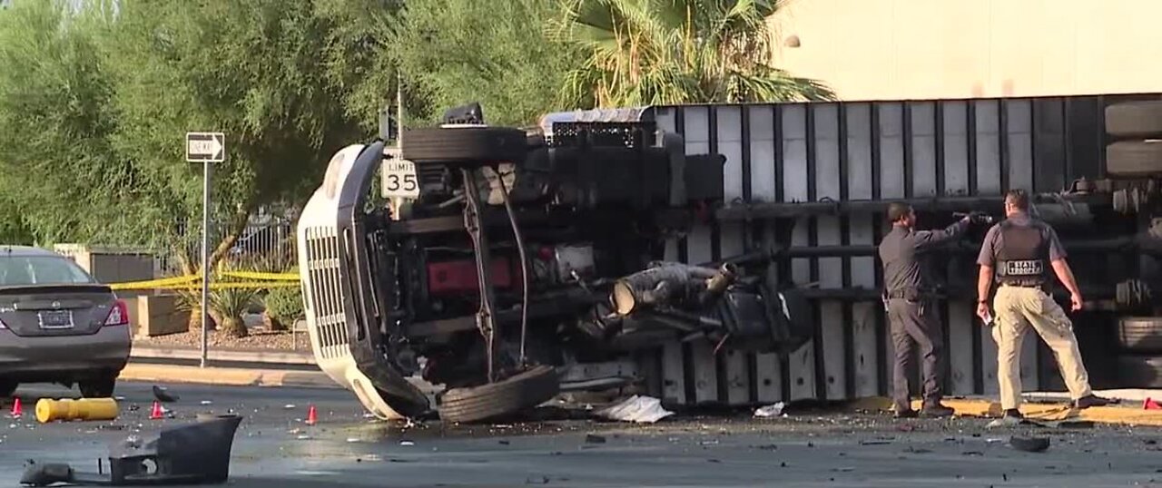 Deadly crash near Tropicana and Nellis