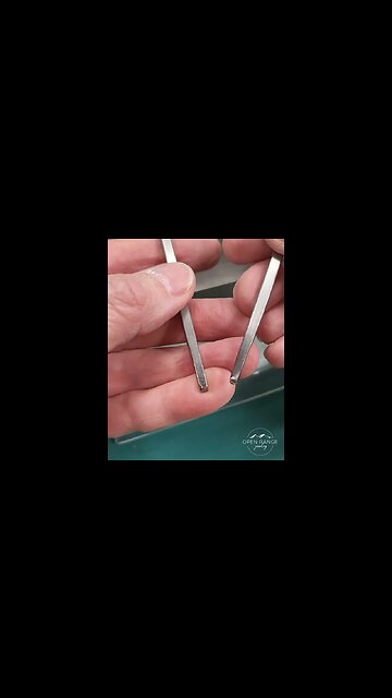 Creating a sterling cowboy hat necklace.