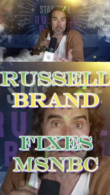 Russell Brand Almost Fixes Morning Joe On MSNBC