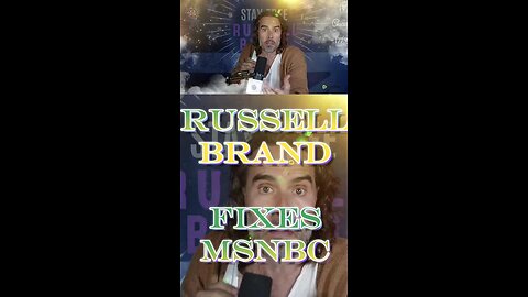 Russell Brand Almost Fixes Morning Joe On MSNBC