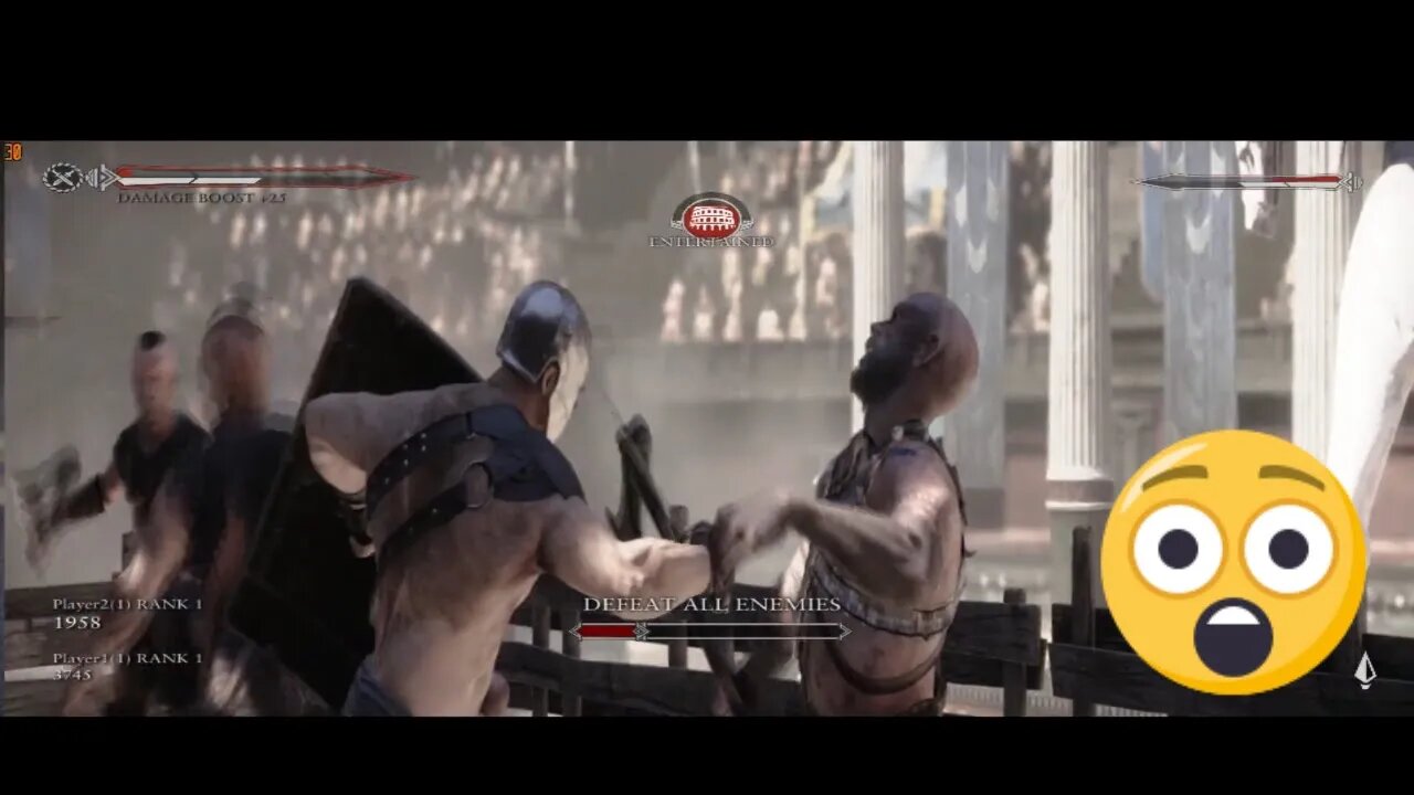 Splitscreen Coop on Ryse Son of Rome - Multiplayer on Nucleus Coop (Gameplay 4)