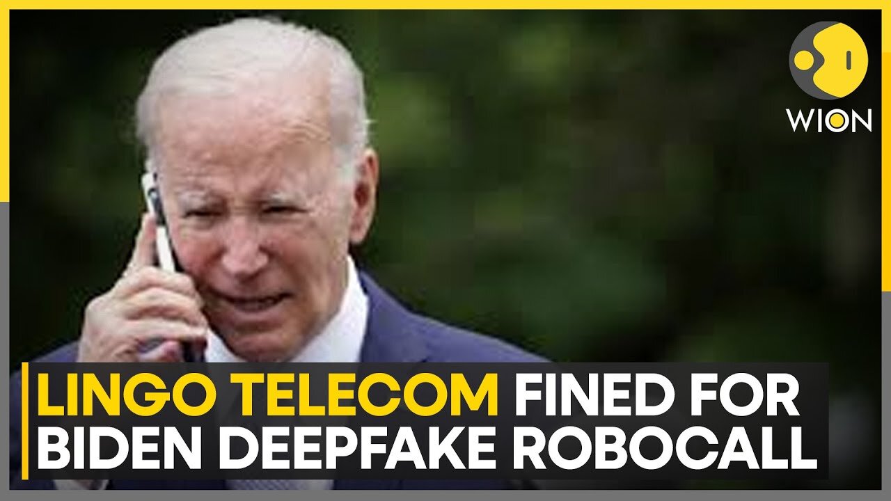 US Telecom firm agrees to pay $1 million fine over fake Biden robocalls | WION Tech Wrap