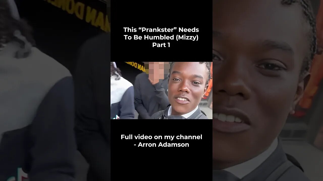 The WORST Prankster EVER (Mizzy) Part 1 #pranks #mizzy #shorts