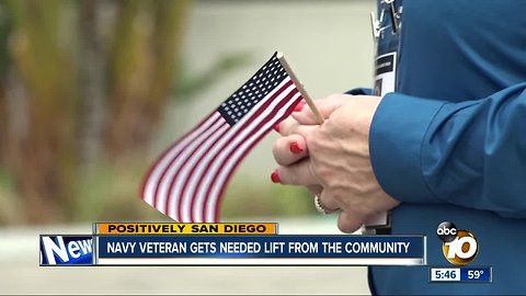 San Diego veteran gets new ride after car gets makeover