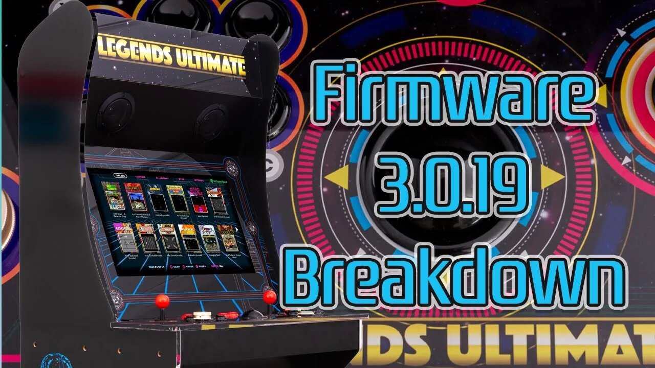 AtGames Legends Ultimate Firmware 3.019 Breakdown