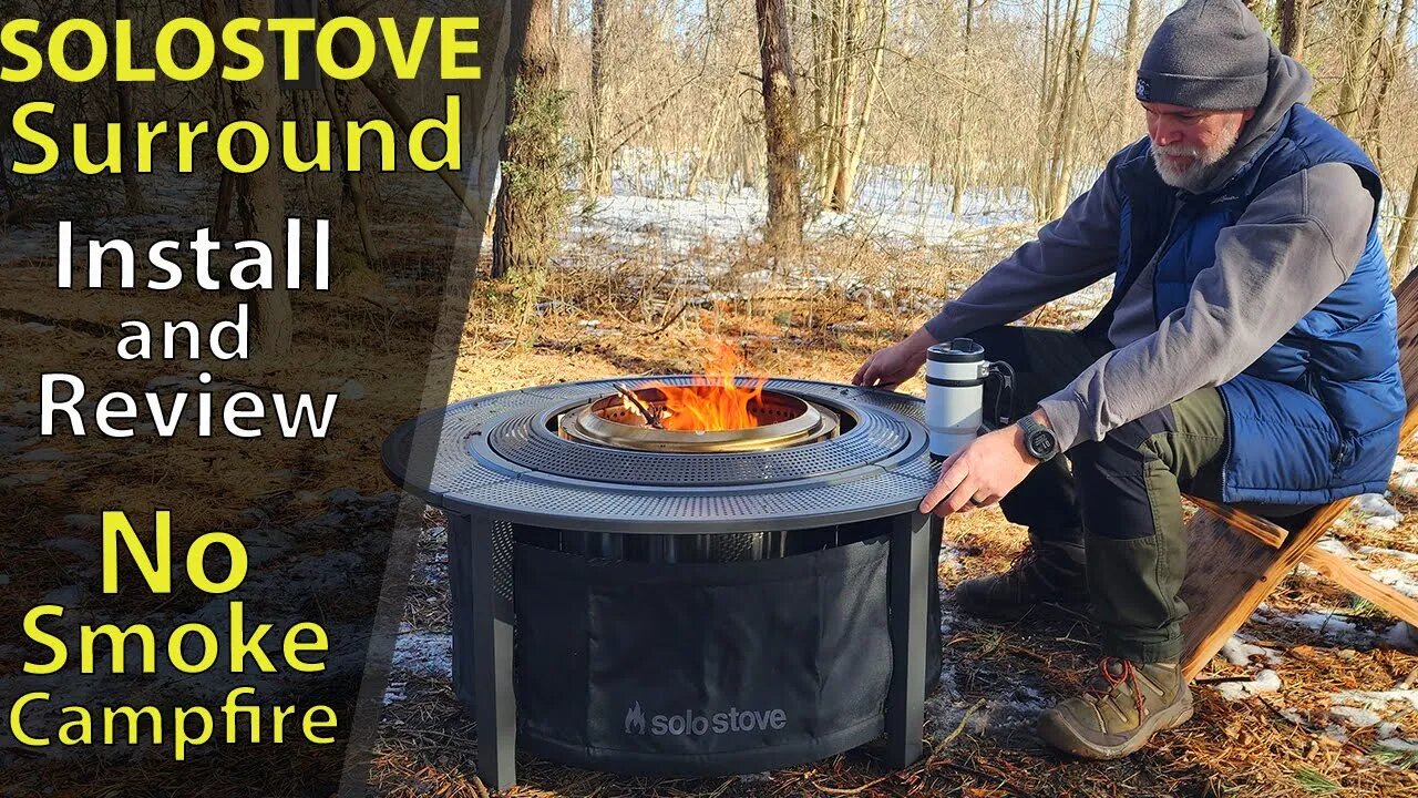 Solostove Smokeless Campfire Surround Install and Review