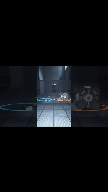 The Giant Portal Easter Egg Featuring the RTX4090 🟠🔵 #Portal#EasterEgg#RTX4090