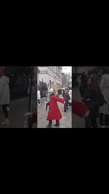 Make way for the female guard #horseguardsparade