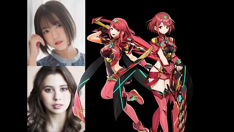 Video Game Voice Comparison- Pyra (Xenoblade Chronicle)