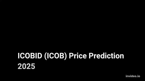 ICOBID Validator Token Price Prediction 2022, 2025, 2030 ICOB Cryptocurrency Price Prediction