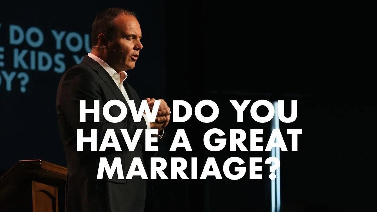 Proverbs #2 - How do you have a great marriage?