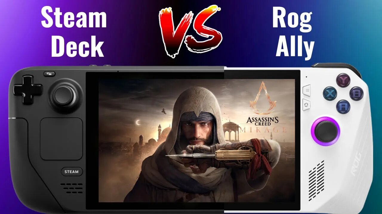 Assassin's Creed Mirage | Steam Deck Vs ROG Ally