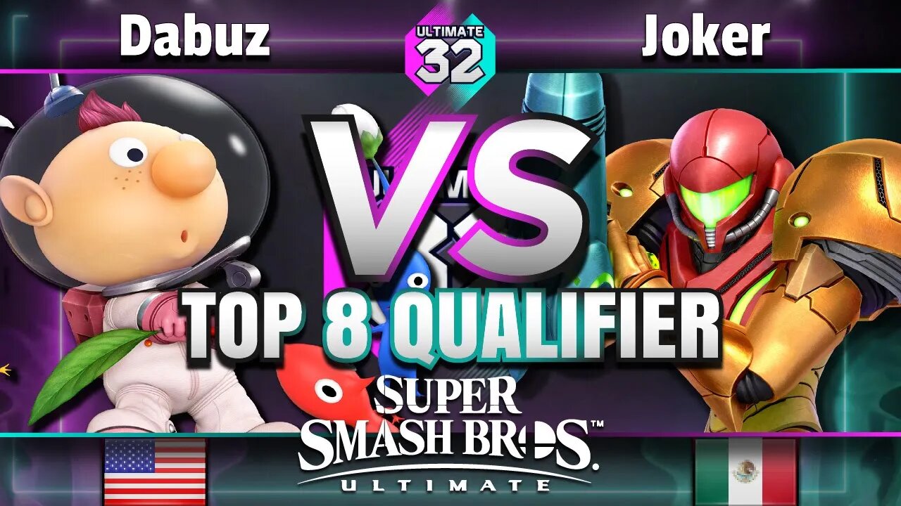 ULTIMATE 32 - Liquid | Dabuz (Alph/Min Min) vs. CE | Joker (Samus) - Smash Ultimate Top 8 Qualifier