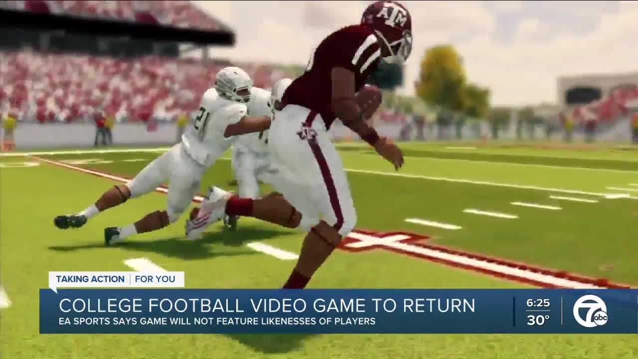 College Football video game to return, EA Sports announces