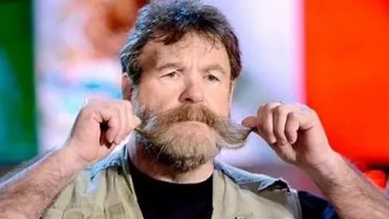 Father James Mitchell on Dutch Mantel's stupid mustache