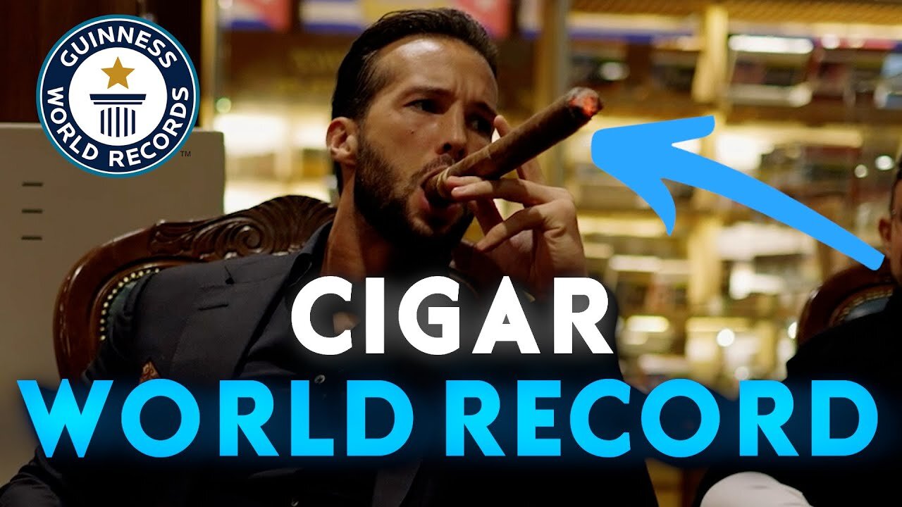 Tristan Tate Defeats IMPOSIBLE Cigar Challenge