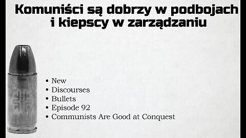 Komuniści są dobrzy w podbojach i kiepscy w zarządzaniu - James Lindsay