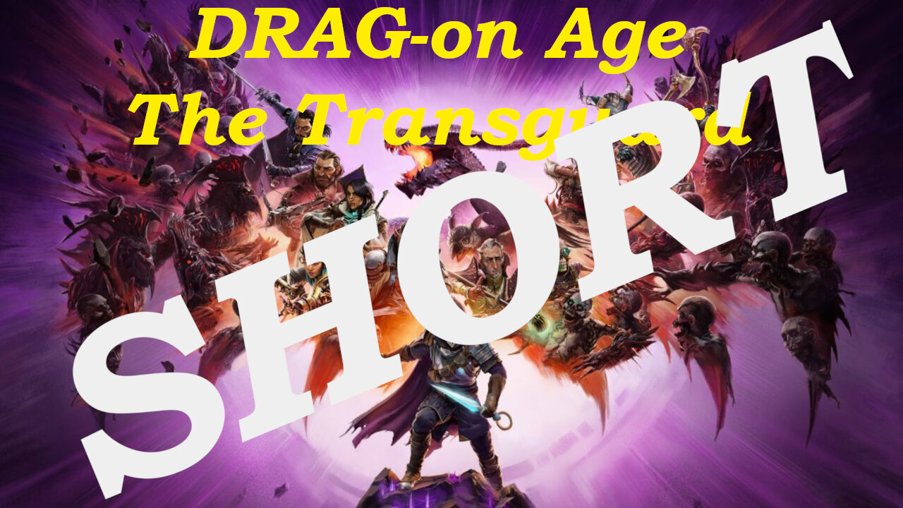 #dragonageveilguard #drag looking to be the next #woke #dei flop as the #gayest game yet #shorts