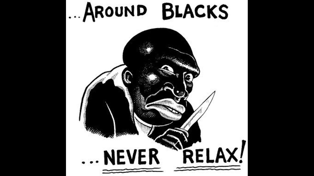 "Chimpout" Nigger Fatigue - The True Nature of Africans is Incompatible With Us