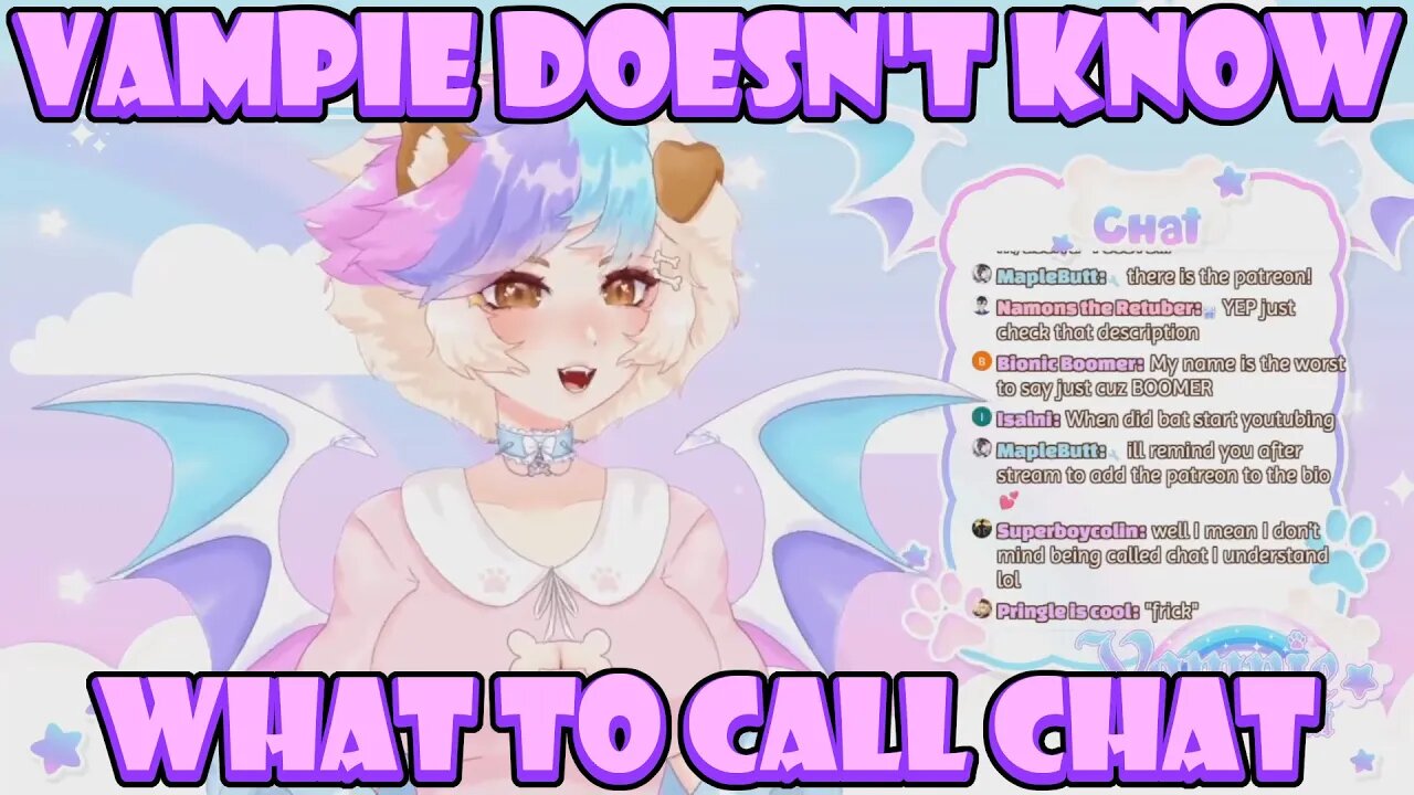 @vampiebat Doesn't Know What To Call Chat #clips