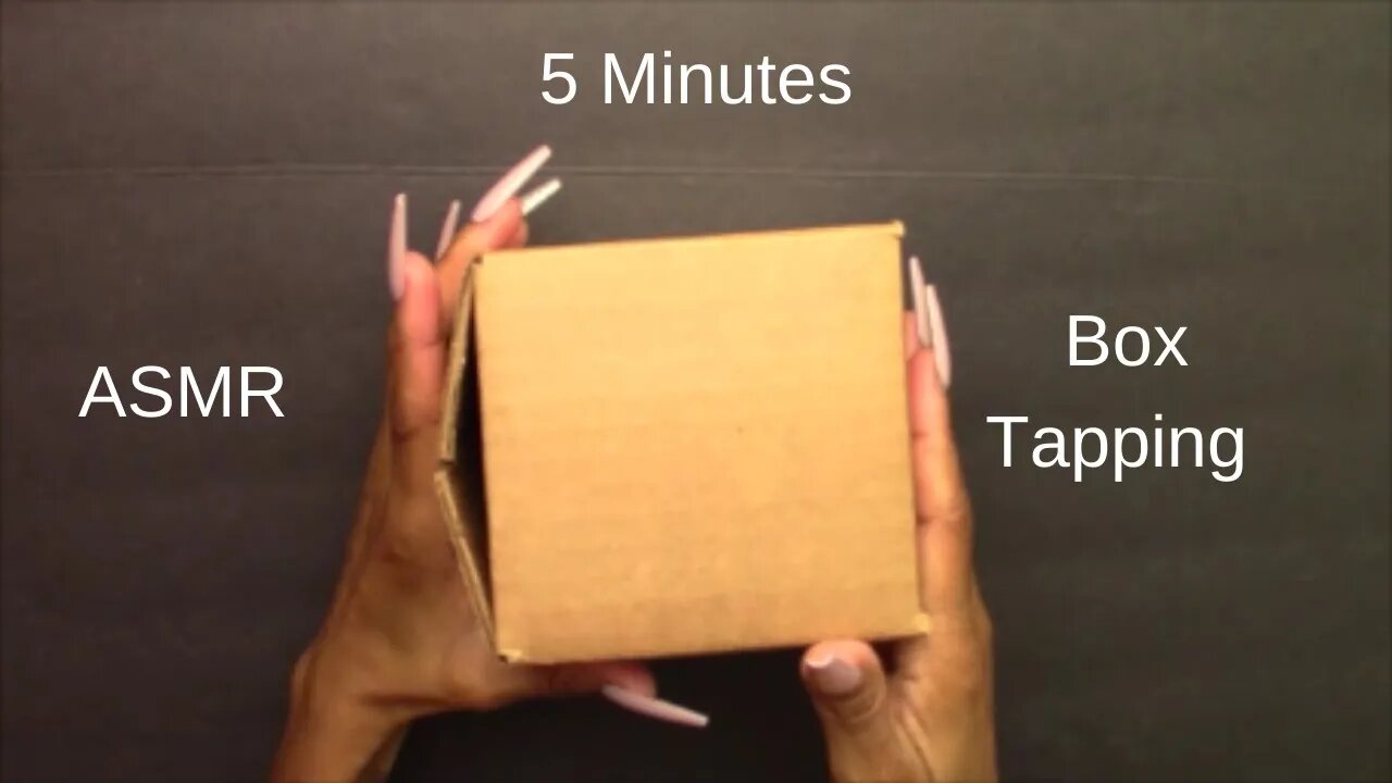 ASMR Tapping On Box, Triggers