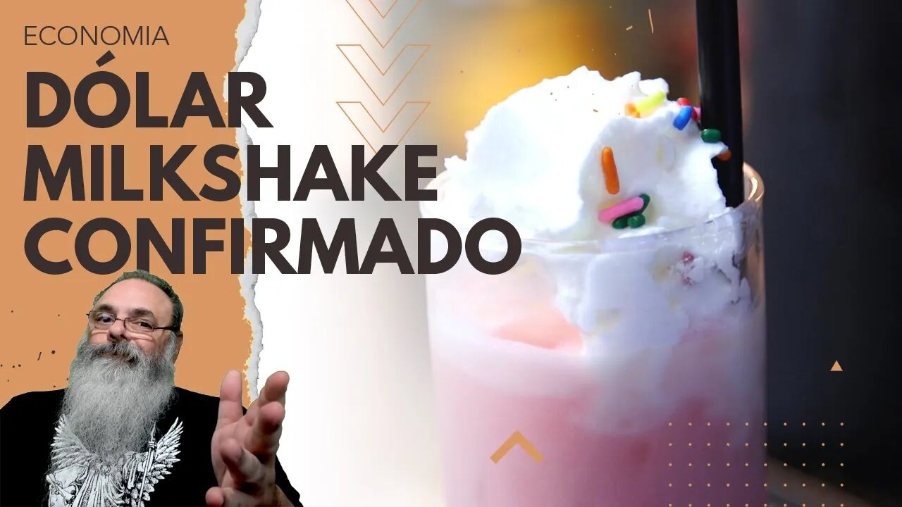 MESMO com CRISE, DÓLAR se fortalece frente à OUTRAS MOEDAS o que CONFIRMA teoria do DÓLAR MILKSHAKE