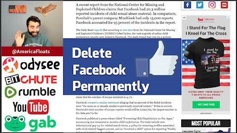 DELETE FB: Facebook Makes Up For 95% Of Reported Child Abuse & Sexual Material Online