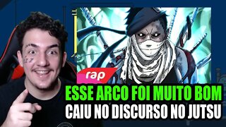 REAGINDO ao Rap do Zabuza (Naruto) - O DEMÔNIO DA NÉVOA OCULTA | NERD HITS | REACT