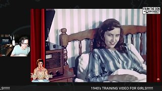 1940's TRAINING VIDEO FOR HIGH SCHOOL GIRLS!!!