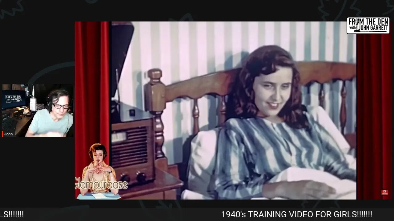 1940's TRAINING VIDEO FOR HIGH SCHOOL GIRLS!!!