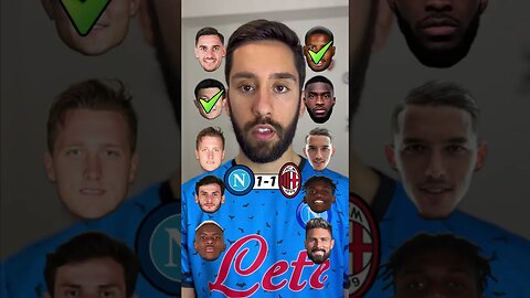 Napoli vs Milan #championsleague #football #napoli #footballshorts #milan