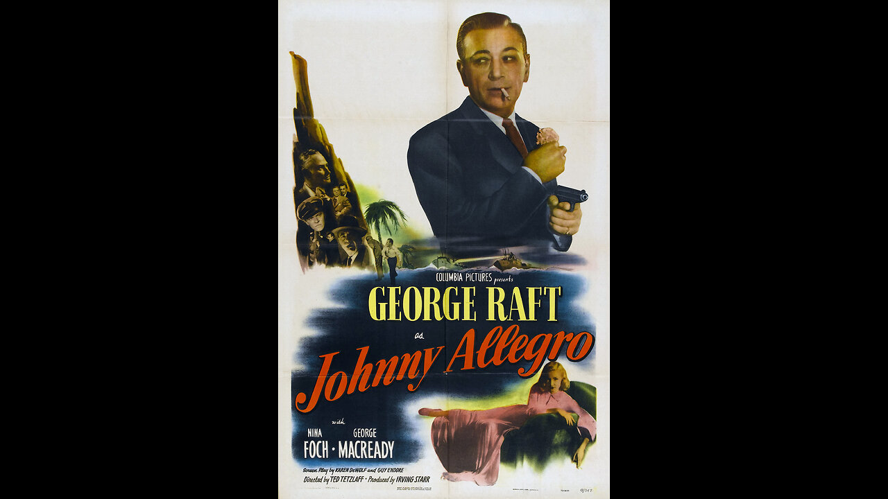 Johnny Allegro (1949) | A film noir crime thriller directed by Ted Tetzlaff