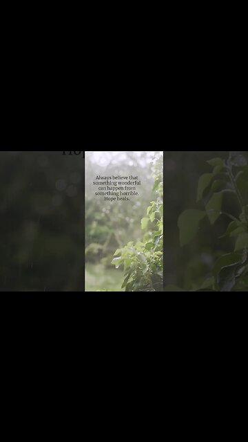 Hope Heals: An Uplifting Quote