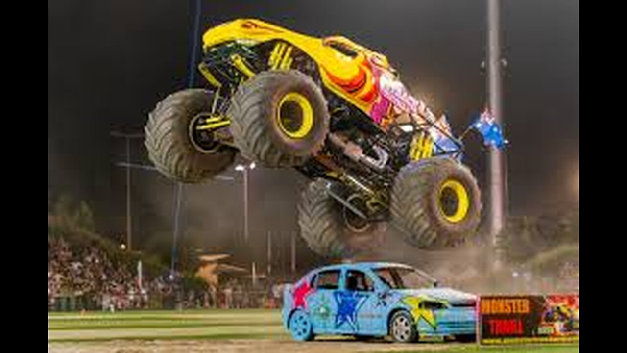 Monster Trucks Jam - CRASHES Compilation