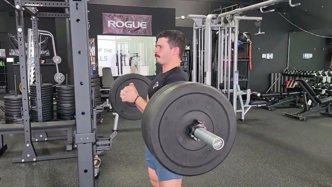 Barbell Zercher Squats