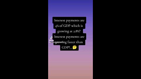 Debt service > GDP