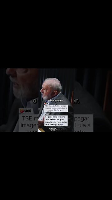 Lula admitiu que vai censurar? #shorts