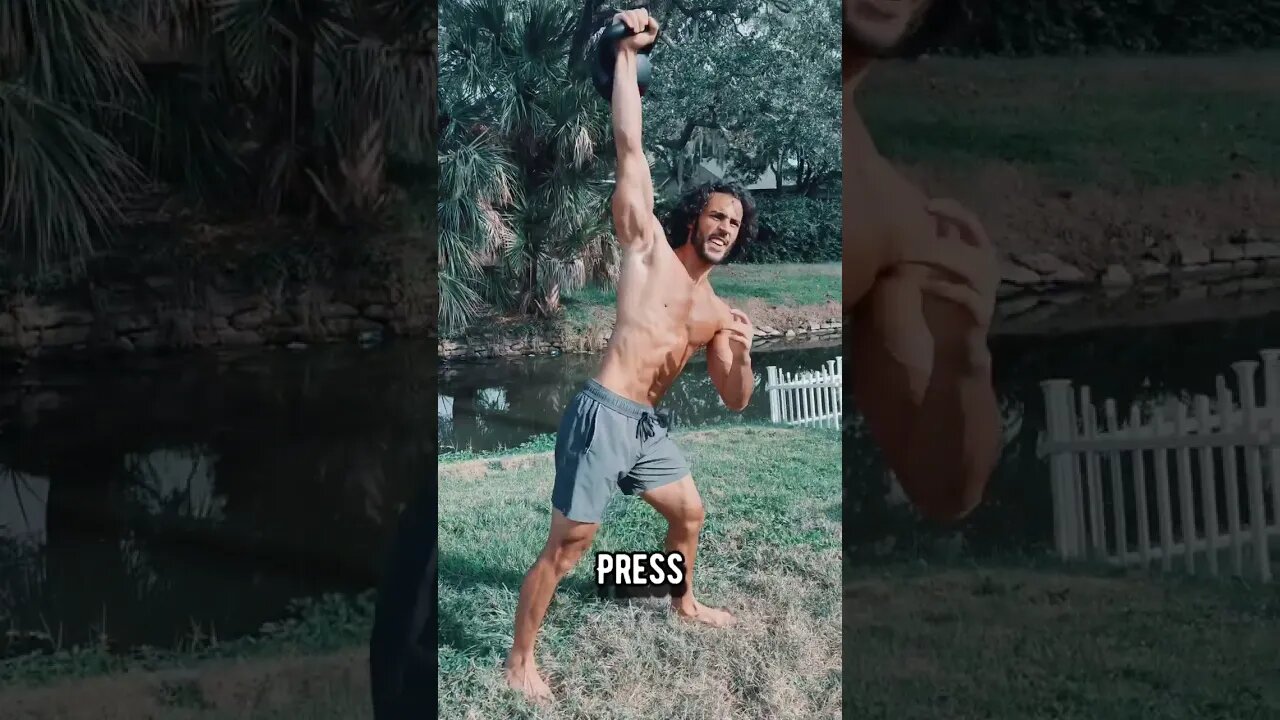 Full body kettlebell complex #shorts