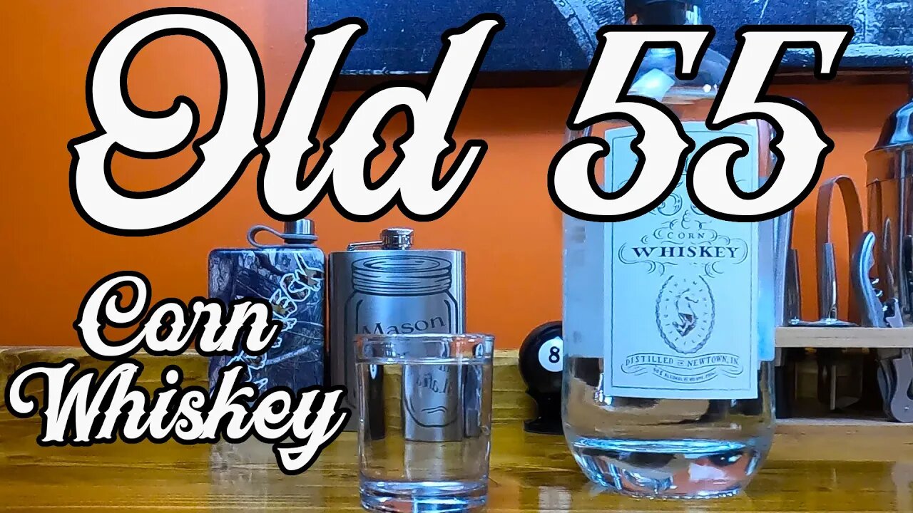 Old 55 Corn Whiskey #moonshine #whiskey #whiskeyreview