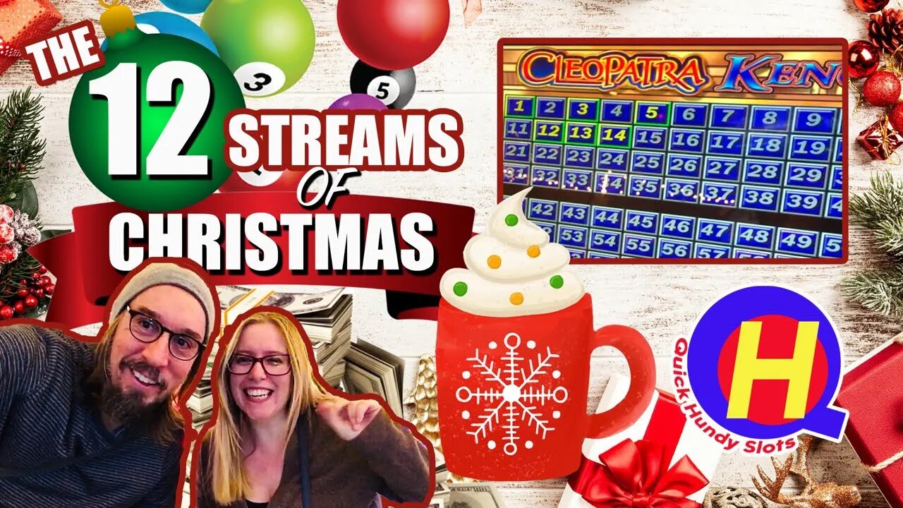 🔴LIVE! Day 5: The CROWN! ☕️ & KENO Double Shot! Split-Screen Keno Action!