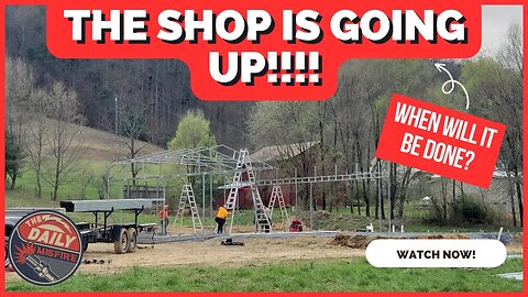 Our Shop is Going UP!!! Shop update after Day 1!!!