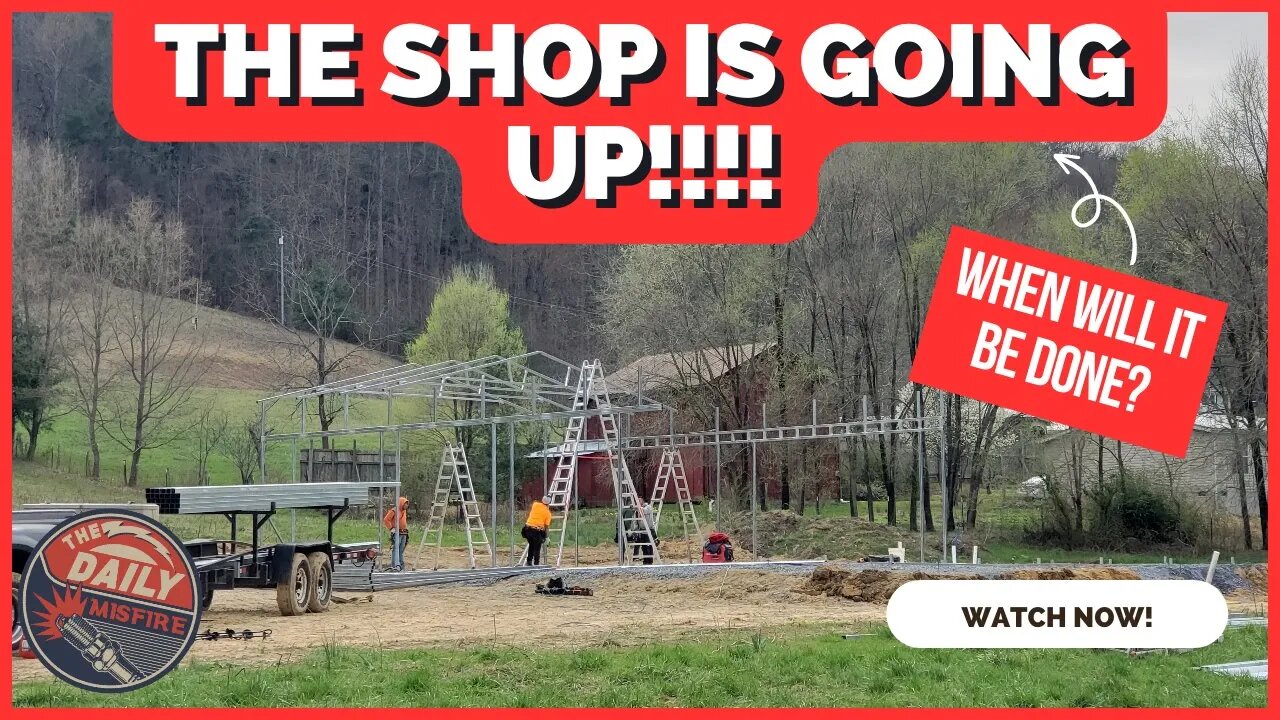Our Shop is Going UP!!! Shop update after Day 1!!!
