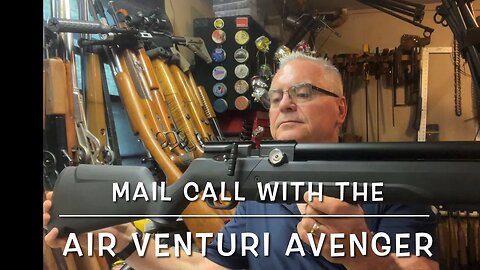 Mail call with the Air Venturi Avenger 22 cal PCP soon to be Buck Rail tacticool!