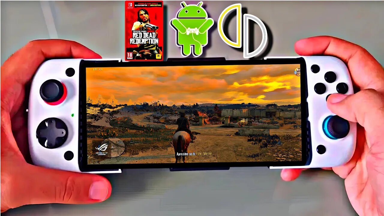 YUZU EMULATOR SWTCH ANDROID - RED DEAD REDEMPTION /SD888+/8GB