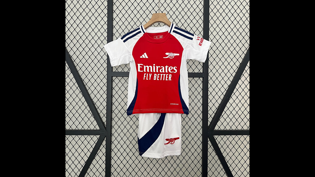 👉🏻⚽️ 2024/25 Arsenal Home Kids Kit